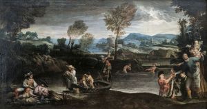 Fishing before 1595