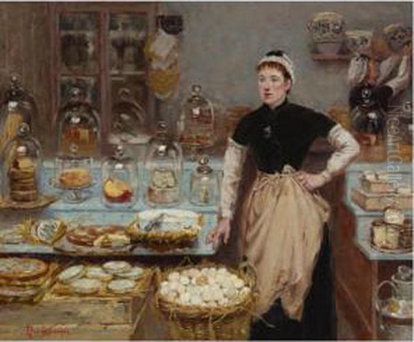 Une Boutique De Fromages (the Cheese Vendor) - view 1