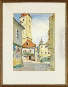 Markthauser by Constantin Damianos
