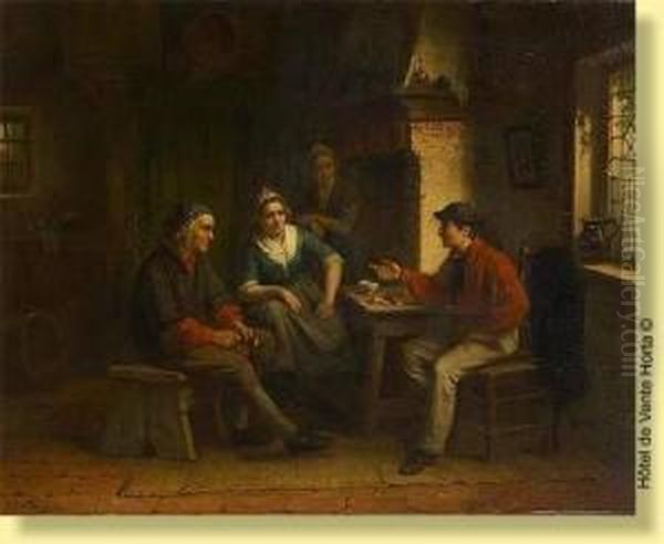 Le Conteur Dans Un Interieur - view 1