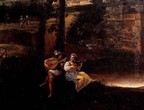 Roman Landscape with a Bridge 2 - view 1