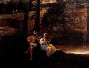 Roman Landscape with a Bridge 2