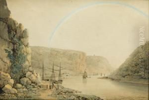 The Avon Gorge From The Stop Gate Below Sea Walls