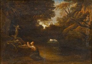 Mary Magdalen Praying In The Wilderness