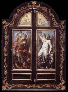 Triptych 1604-05 by Annibale Carracci