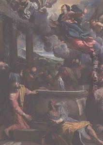 The Assumption of the Virgin, c.1590 by Annibale Carracci