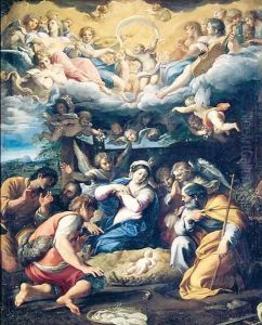 The Nativity, c.1596-98 by Annibale Carracci