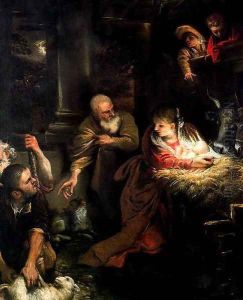 Adoration of the Shepherds by Annibale Carracci
