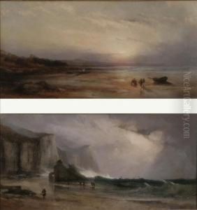 'in Freshwater' And 'in Ryde, Isle Of Wight' by Thomas Danby