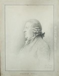 Portrait Of Thomas Wall Together With A Portrait Of A Gentleman By Richard Dighton