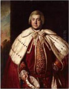 Portrait Of John Bligh, 3rd Earl Of Darnley by Sir Nathaniel Dance-Holland
