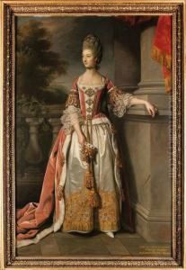 Portrait Of Charlotte by Sir Nathaniel Dance-Holland