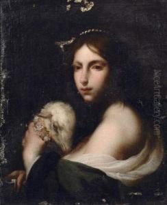 Sainte Agnes by Cesare Dandini