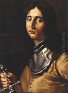 Portrait Of A Young Soldier With A Lance Portrait Of A Young Soldier With A Lance