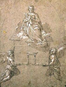 The Madonna of Loreto by Annibale Carracci