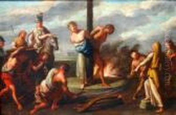 The Martyrdom Of Two Saints - view 1