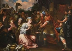 Wizyta Krolowej Saby U Salomona