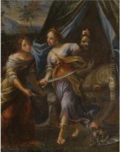 Judith With The Head Of Holofernes by Pietro Dandini
