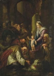 Adorazione Dei Magi by Pietro Dandini