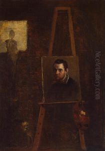Self-Portrait by Annibale Carracci