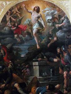 The Resurrection of Christ by Annibale Carracci