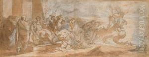 Auguste Punissant Les Concussionnaires - view 1