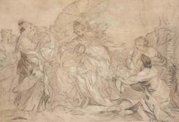 Avec Inscription 'th Chasseriau' - view 1
