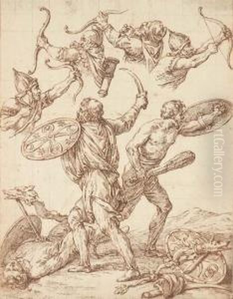 Etudes De Soldats - view 1