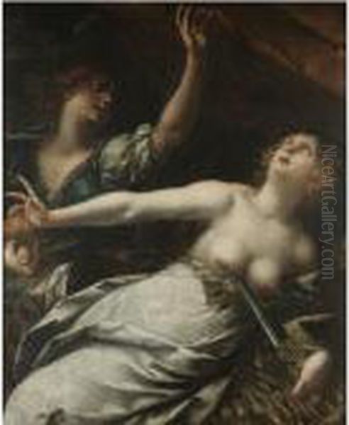 The Death Of Lucretia - view 1