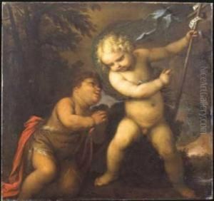 Gesu Bambino E San Giovannino