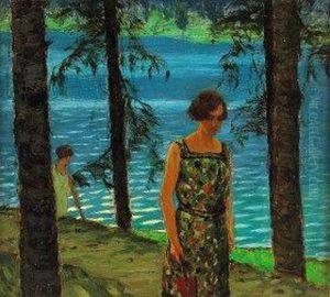 In Riva Al Lago by Giuseppe Danieli