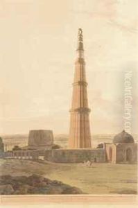 The Cuttub Minar, Near Delhi