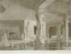 The Entrance To The Elephanta Cave