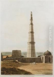 The Cuttub Minar Near Delhi