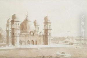 Tomb Of Jehangira Khan, Najibadad by Thomas Daniell