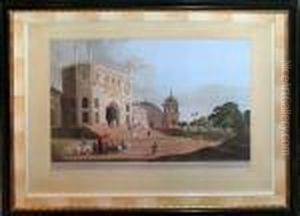 Middle Eastern Scenes by Thomas Daniell