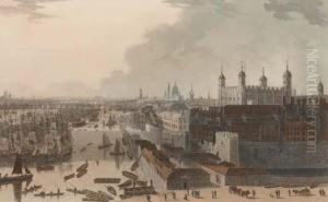 Six Views Of London by Thomas Daniell