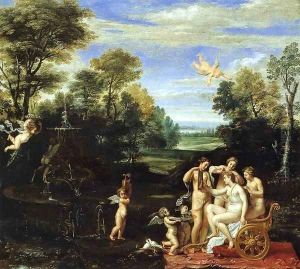 Landscape with the Toilet of Venus by Annibale Carracci