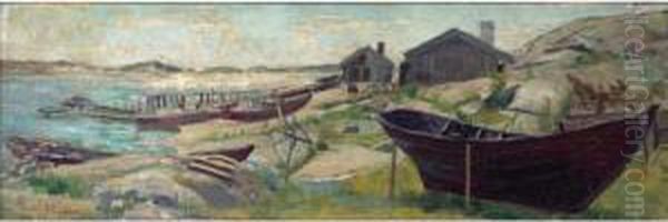 Telakoitu Vene (beached Boats) - view 1