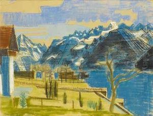 Urnersee-ufer Bei Fluelen by Heinrich Danioth