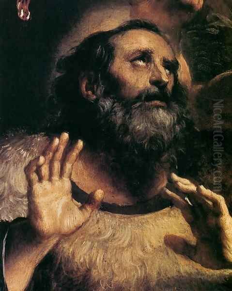 The Temptation of St Anthony Abbot (detail) - view 1