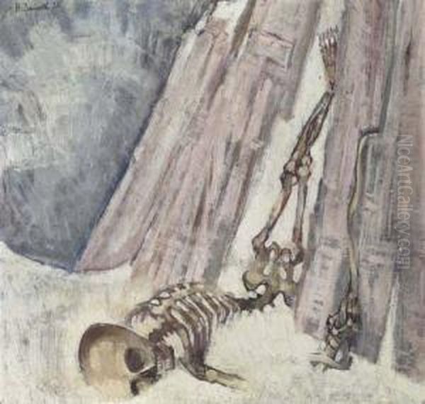 Composition With Skeleton. - view 1