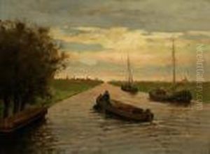 A View Of A Canal