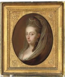 Portrait Of A Lady by Henri Pierre Danloux