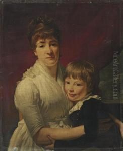Portrait Of A Lady by Henri Pierre Danloux