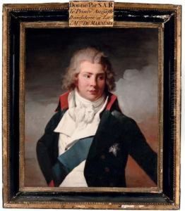 Portrait Of Augustus Frederick, Duke Of Brunswick-luneburg by Henri Pierre Danloux