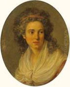 Portrait De Femme by Henri Pierre Danloux