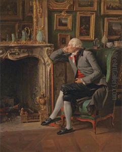 The Baron De Besenval In His 'salon De Compagnie'