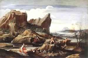 Landscape with Bathers 1616