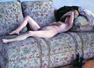 Nude woman by Gustave Caillebotte